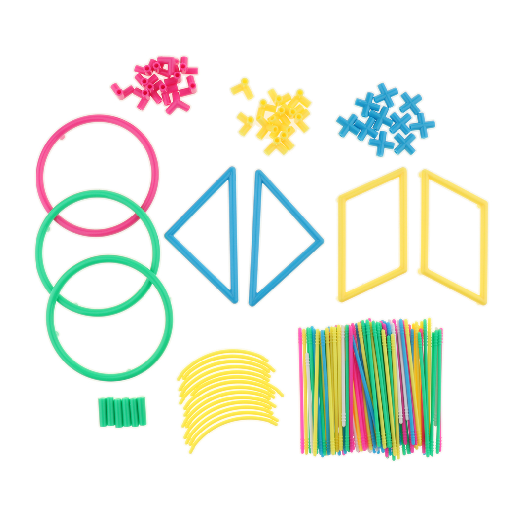 Math Manipulative Set - Ajudas Didáticas Escolares Corpos Geométricos Formas