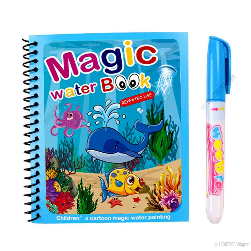 Kids Education Books - Pintura a água mágica dos desenhos