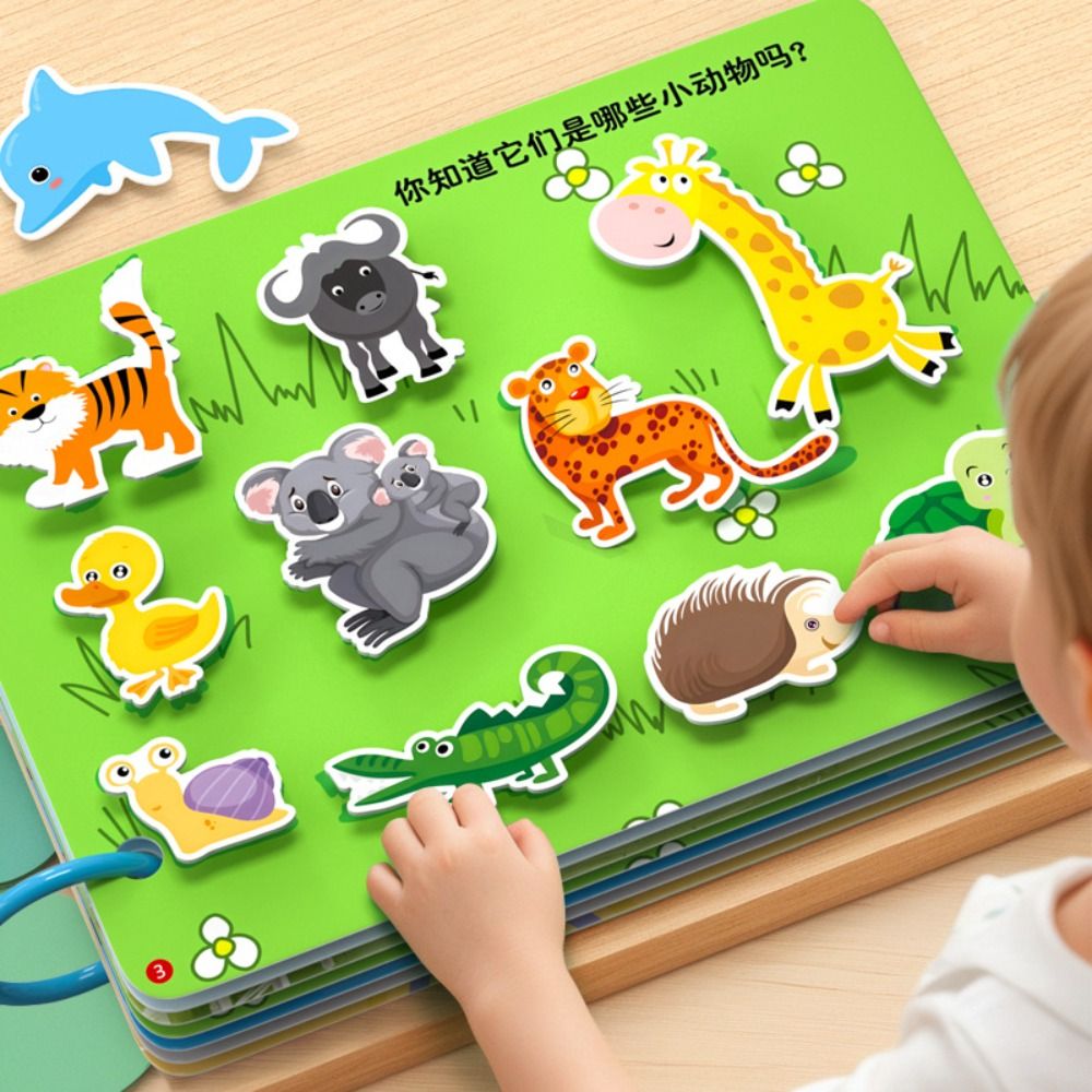 Kids Education Books - Durável 10 páginas livro de rasgo