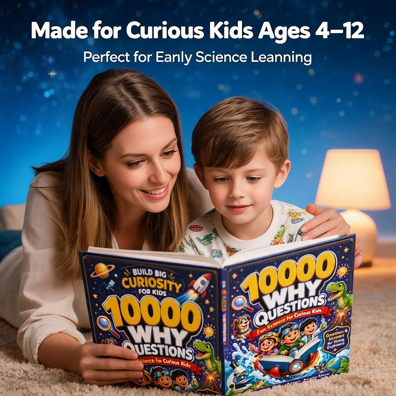 Kids Education Books - 10000 Por Que? - Livro de