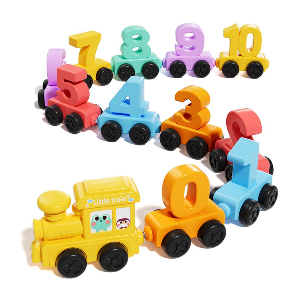 Kids Early Education - Conjunto de Brinquedos Educativos Montessori Trem