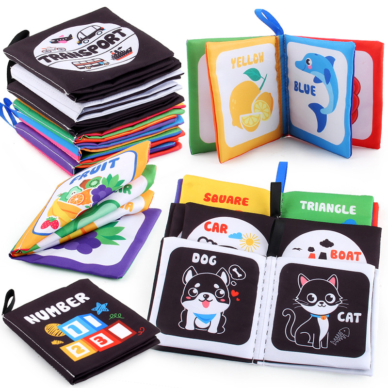 Livro de pano de bebê para rec - Kids Education Books avaliação e preço