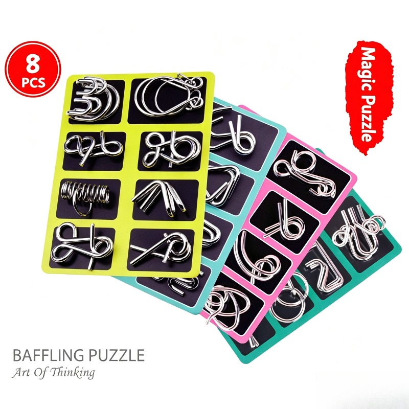Conjunto de Quebra-Cabeças de  - Brain Teaser Cube avaliação e preço