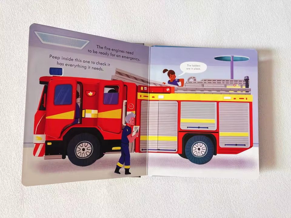 Usborne Peep Inside: Como Func - Kids Education Books avaliação e preço