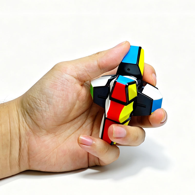 Fidget Spinner Floppy Cube 1X3 - Brain Teaser Cube avaliação e preço