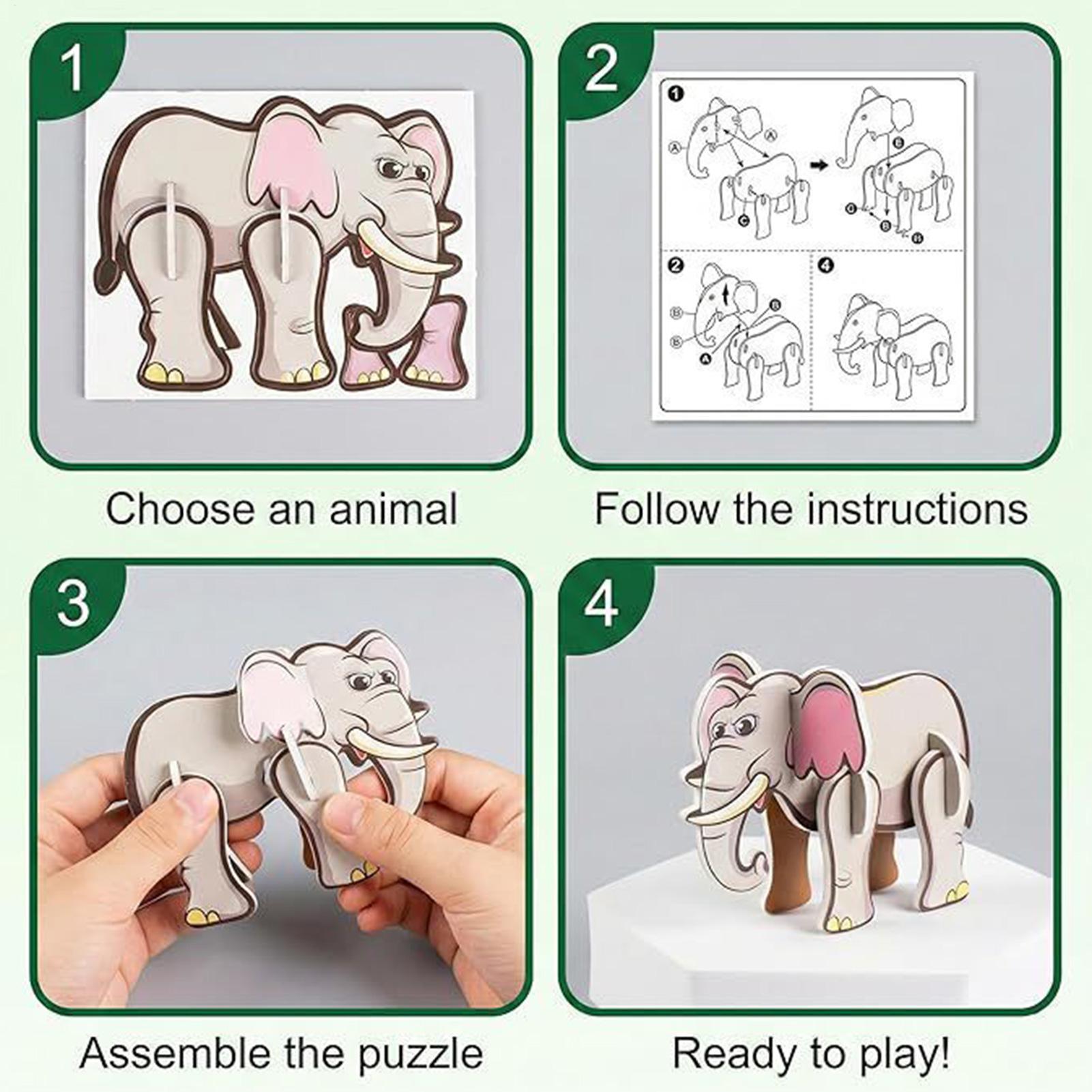 Quebra-cabeças de desenhos ani - Kids Early Education avaliação e preço