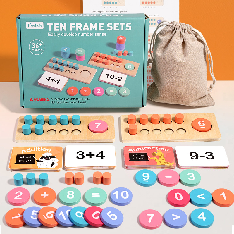 Placa de números de madeira pa - Math Manipulative Set avaliação e preço