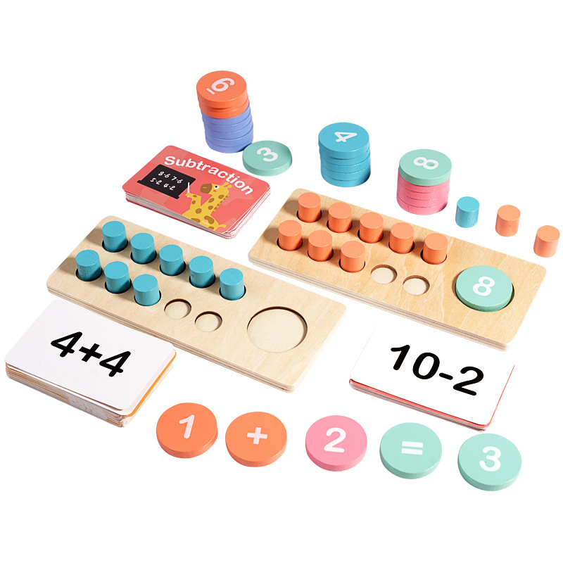 Placa de números de madeira pa - Math Manipulative Set avaliação e preço