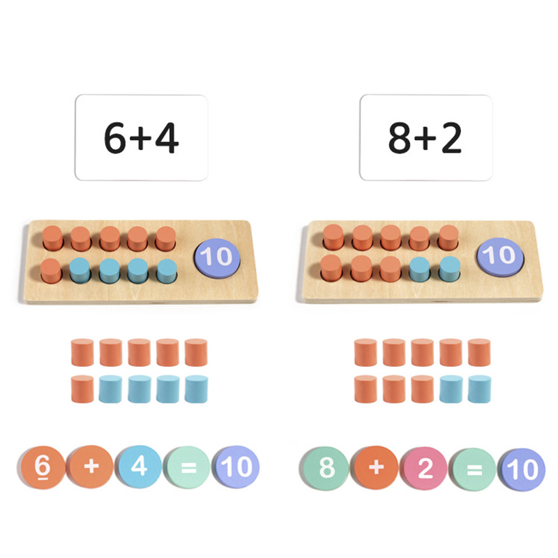 Placa de números de madeira pa - Math Manipulative Set avaliação e preço