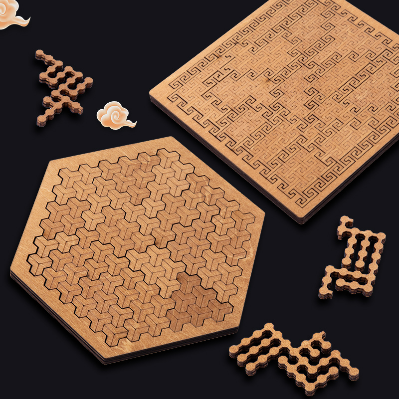 Quebra-cabeça de madeira impos - Brain Teaser Cube avaliação e preço