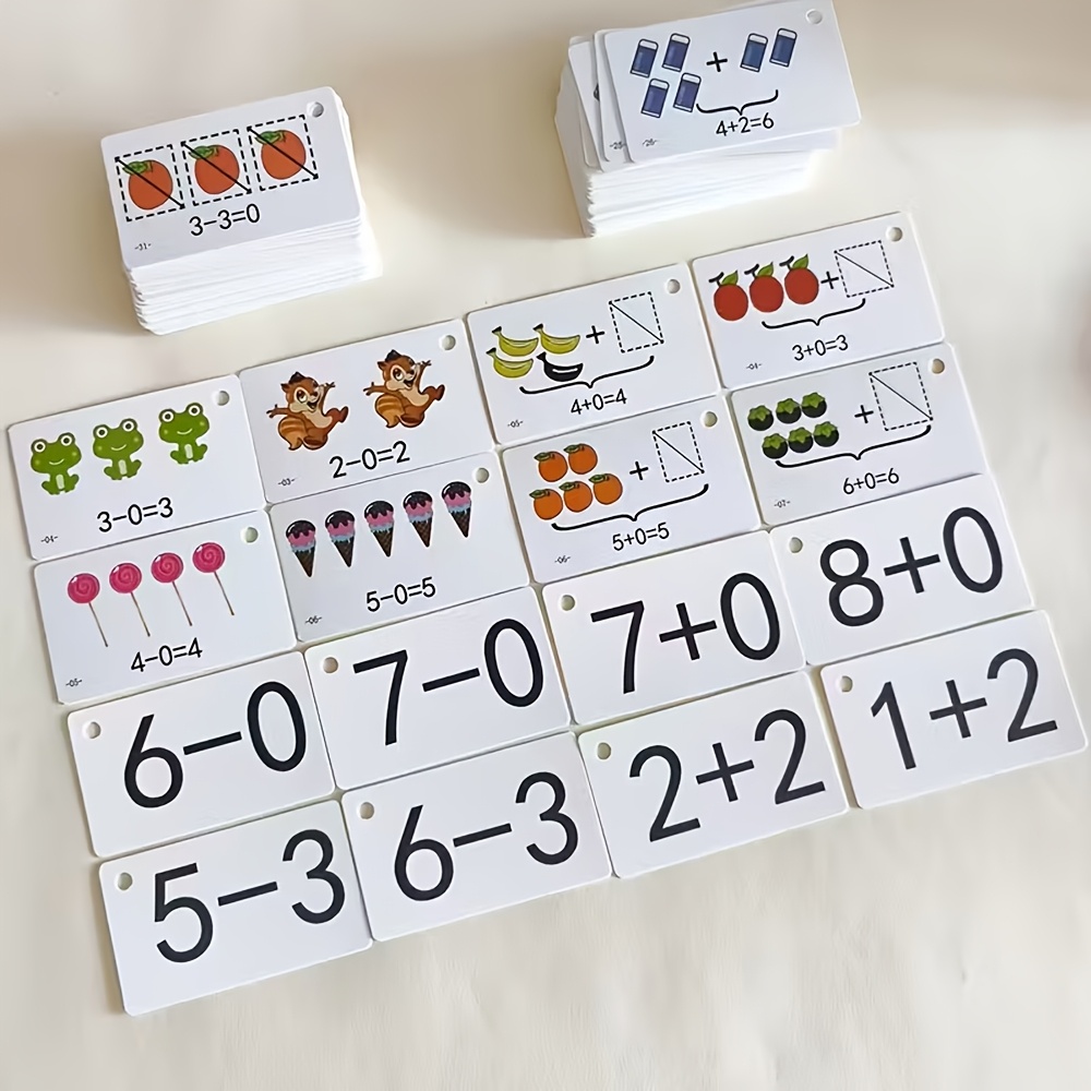 132 cartões com problemas de a - Math Manipulative Set avaliação e preço