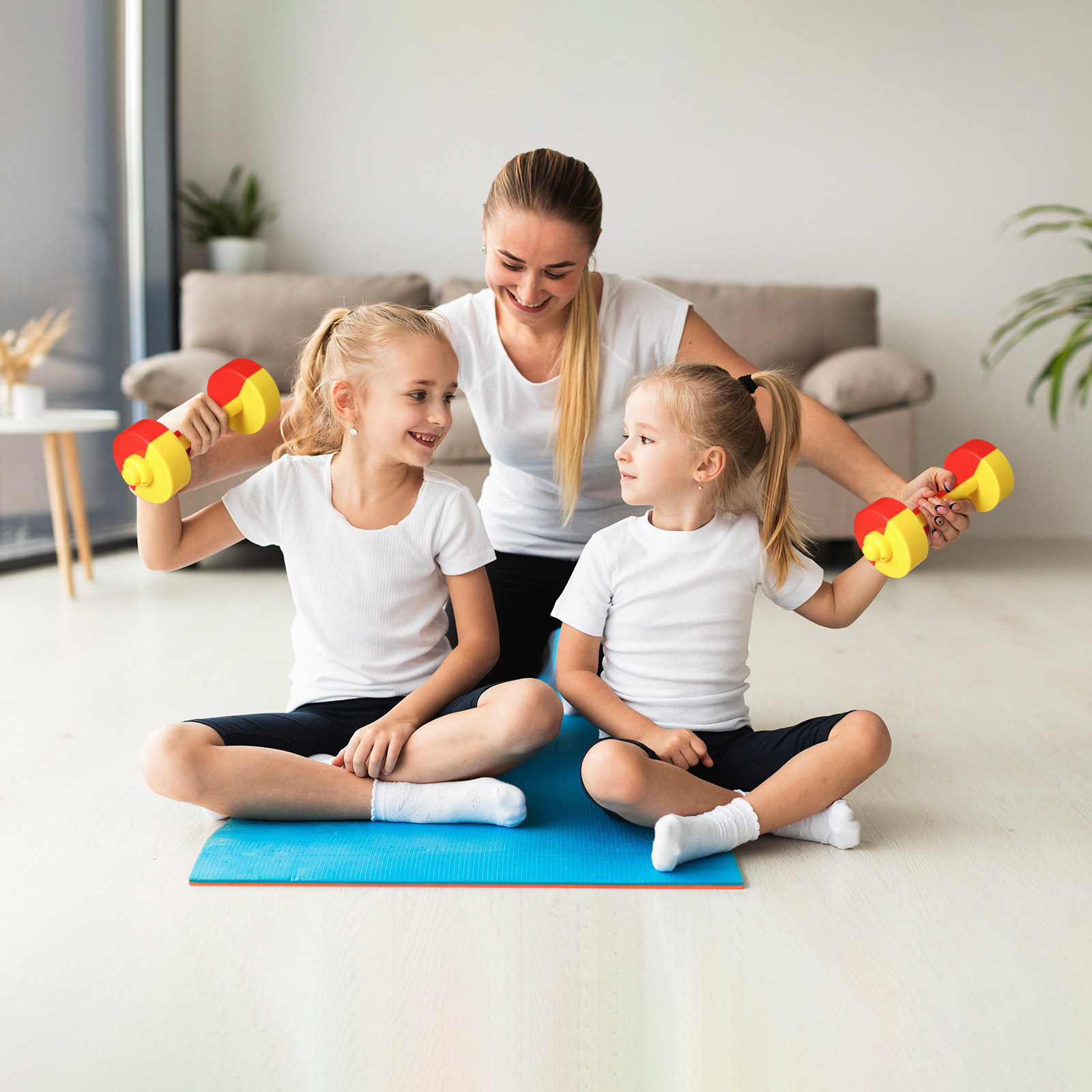 1 Par de Halteres de Plástico  - Kids Early Education avaliação e preço
