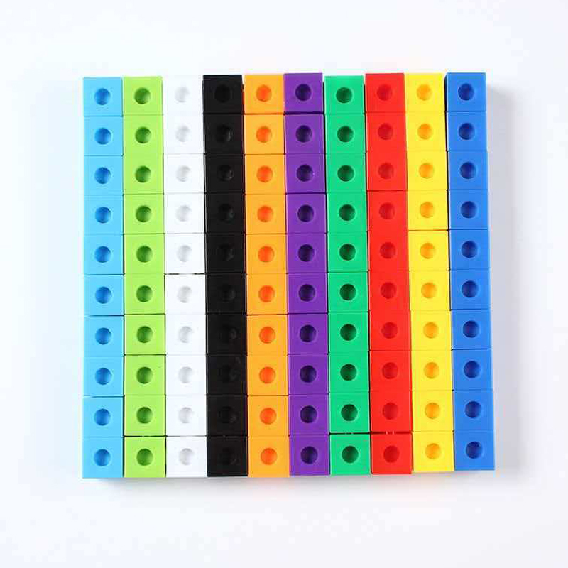 Conjunto de 100 Cubos de Encai - Math Manipulative Set avaliação e preço
