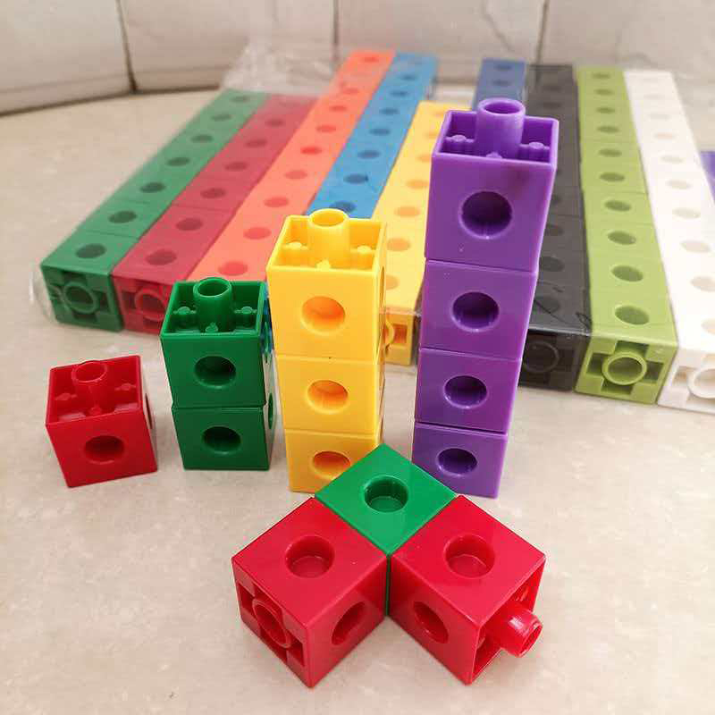 Conjunto de 100 Cubos de Encai - Math Manipulative Set avaliação e preço
