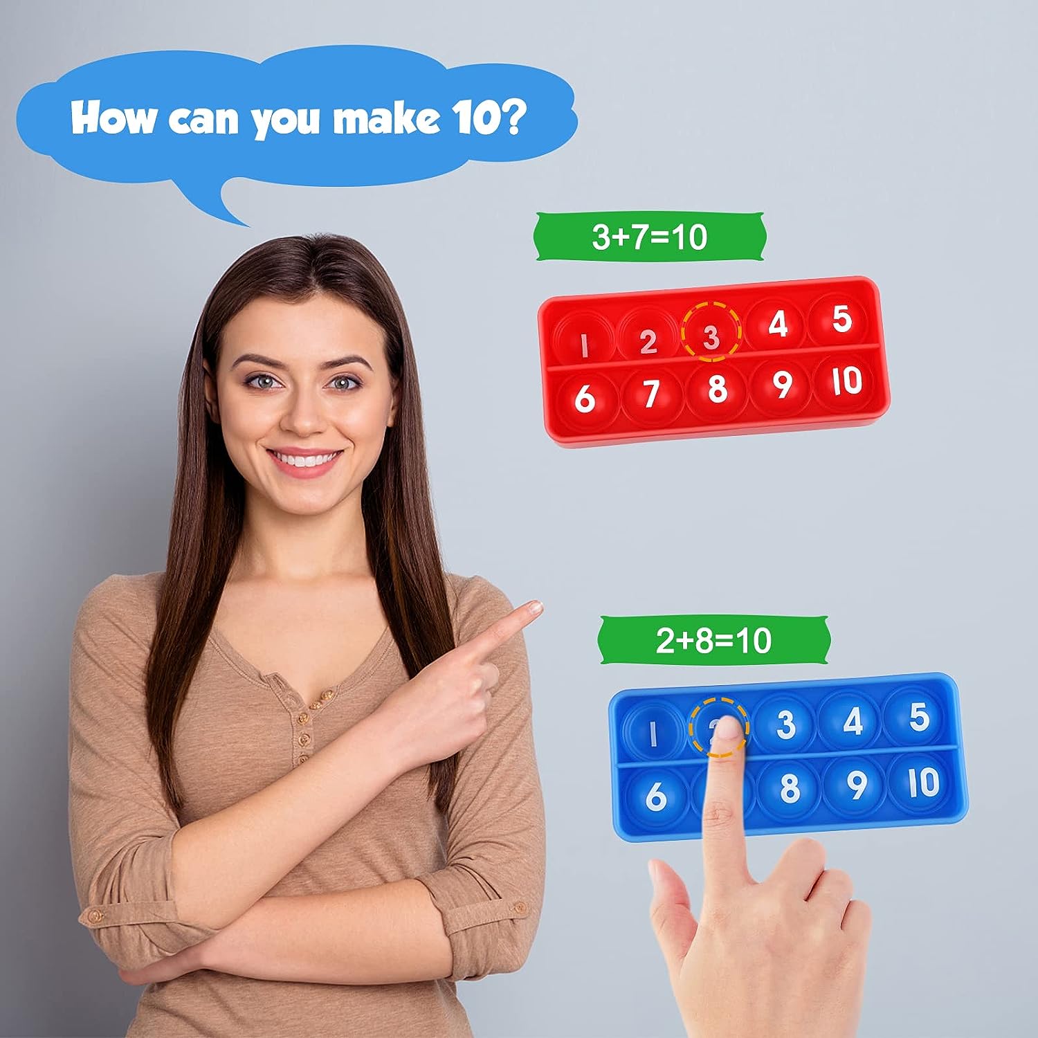 Dez molduras de jogos de matem - Math Manipulative Set avaliação e preço
