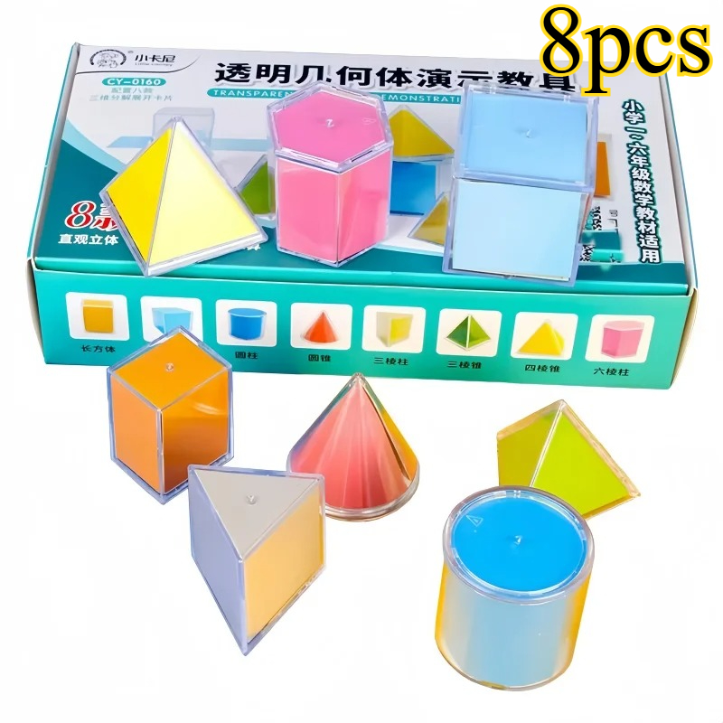 8 Peças Montessori Matemática  - Math Manipulative Set avaliação e preço