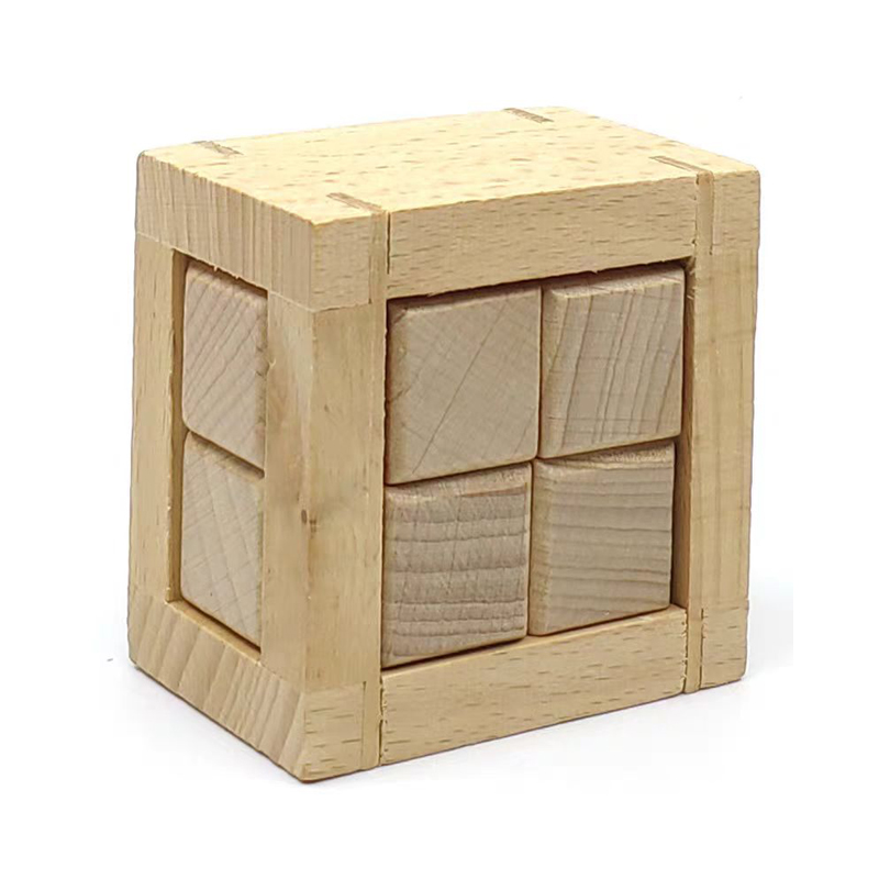 Quebra-Cabeças de Madeira YueY - Brain Teaser Cube avaliação e preço