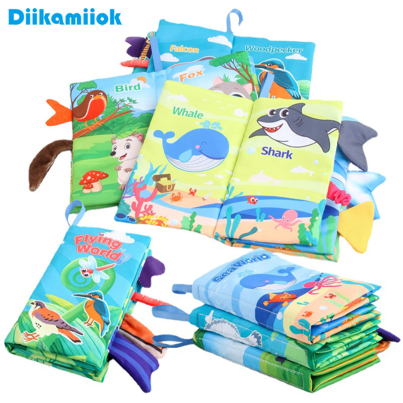 Novos livros de pano para bebê - Kids Education Books avaliação e preço