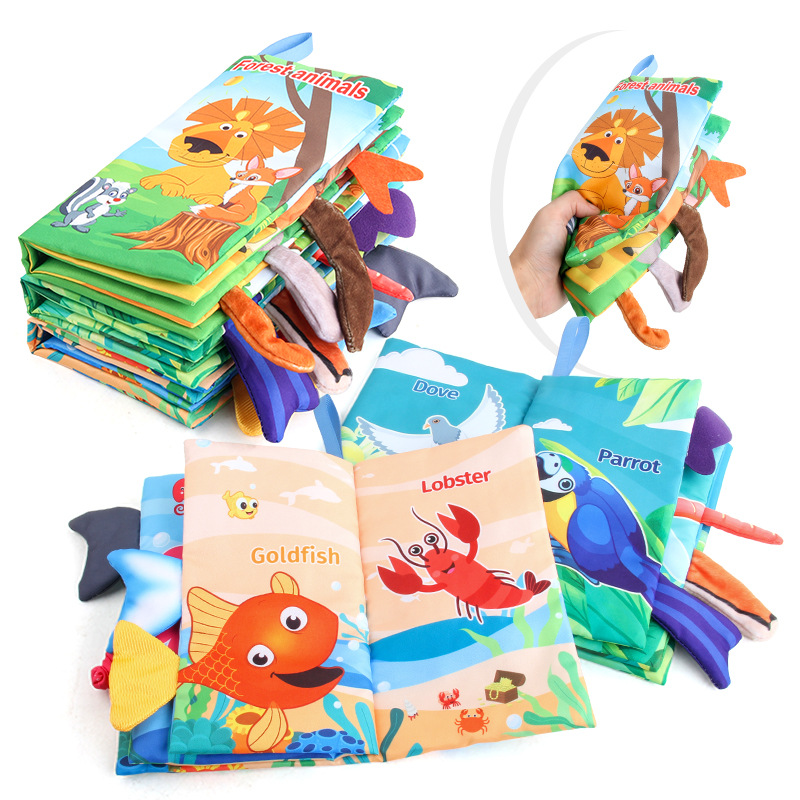 Novos livros de pano para bebê - Kids Education Books avaliação e preço
