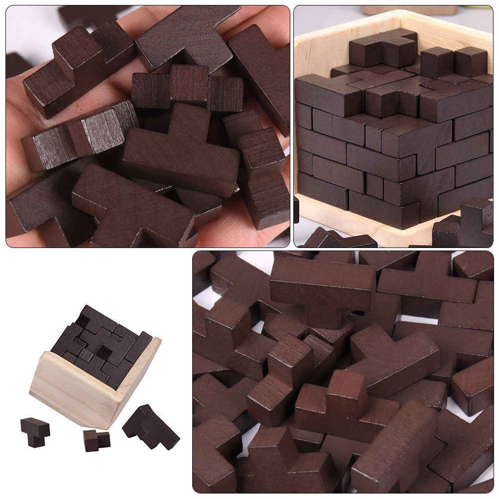 Conjunto de Quebra-Cabeça Educ - Brain Teaser Cube avaliação e preço