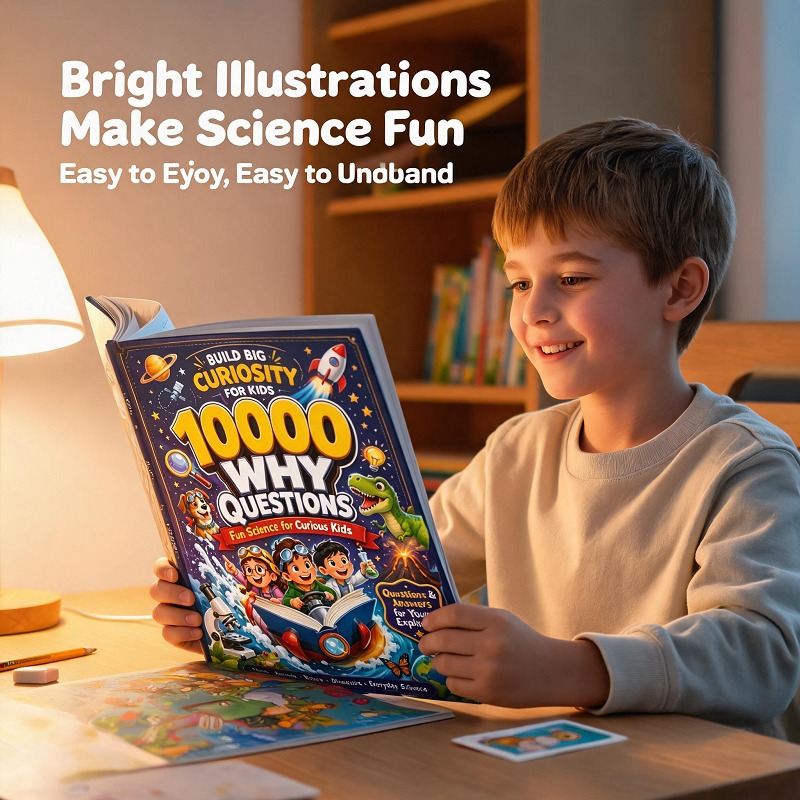 10000 Por Que? - Livro de Enci - Kids Education Books avaliação e preço