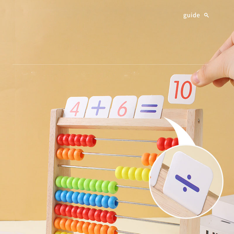 Brinquedo de contagem de madei - Math Manipulative Set avaliação e preço