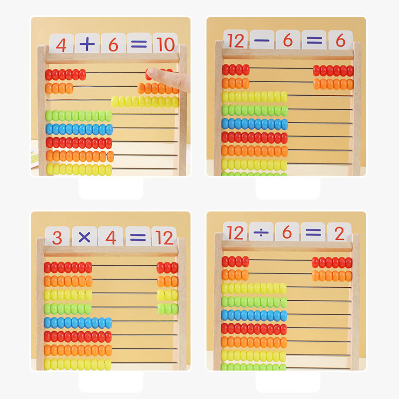 Brinquedo de contagem de madei - Math Manipulative Set avaliação e preço