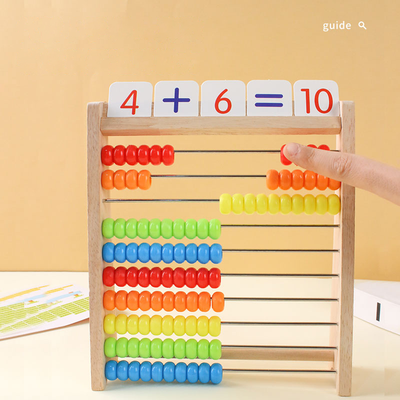 Brinquedo de contagem de madei - Math Manipulative Set avaliação e preço