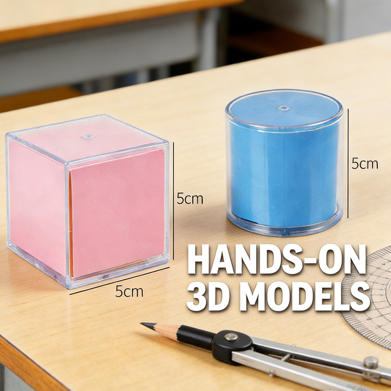 8 peças de sólidos geométricos - Math Manipulative Set avaliação e preço