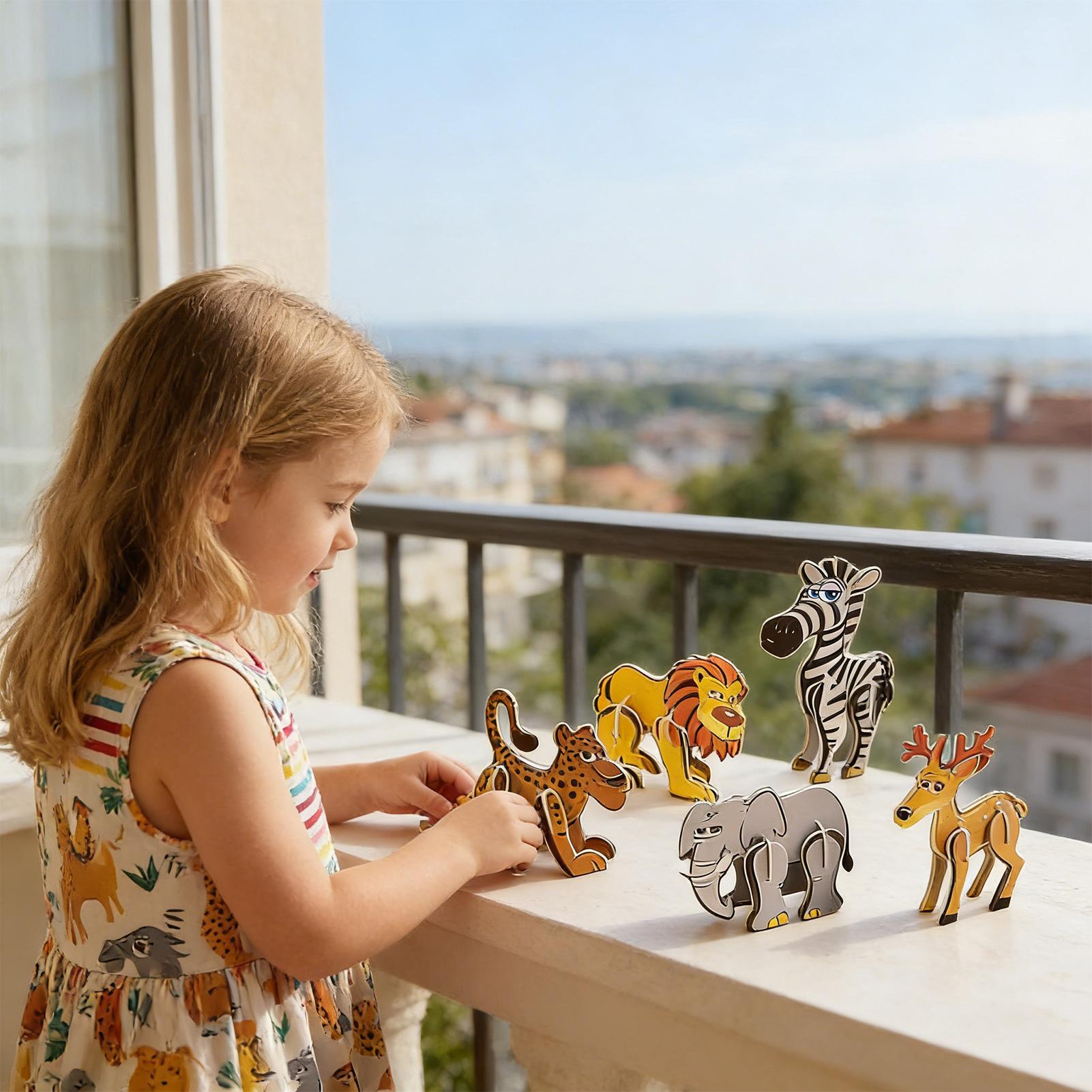 Quebra-cabeças 3D para criança - Kids Early Education avaliação e preço